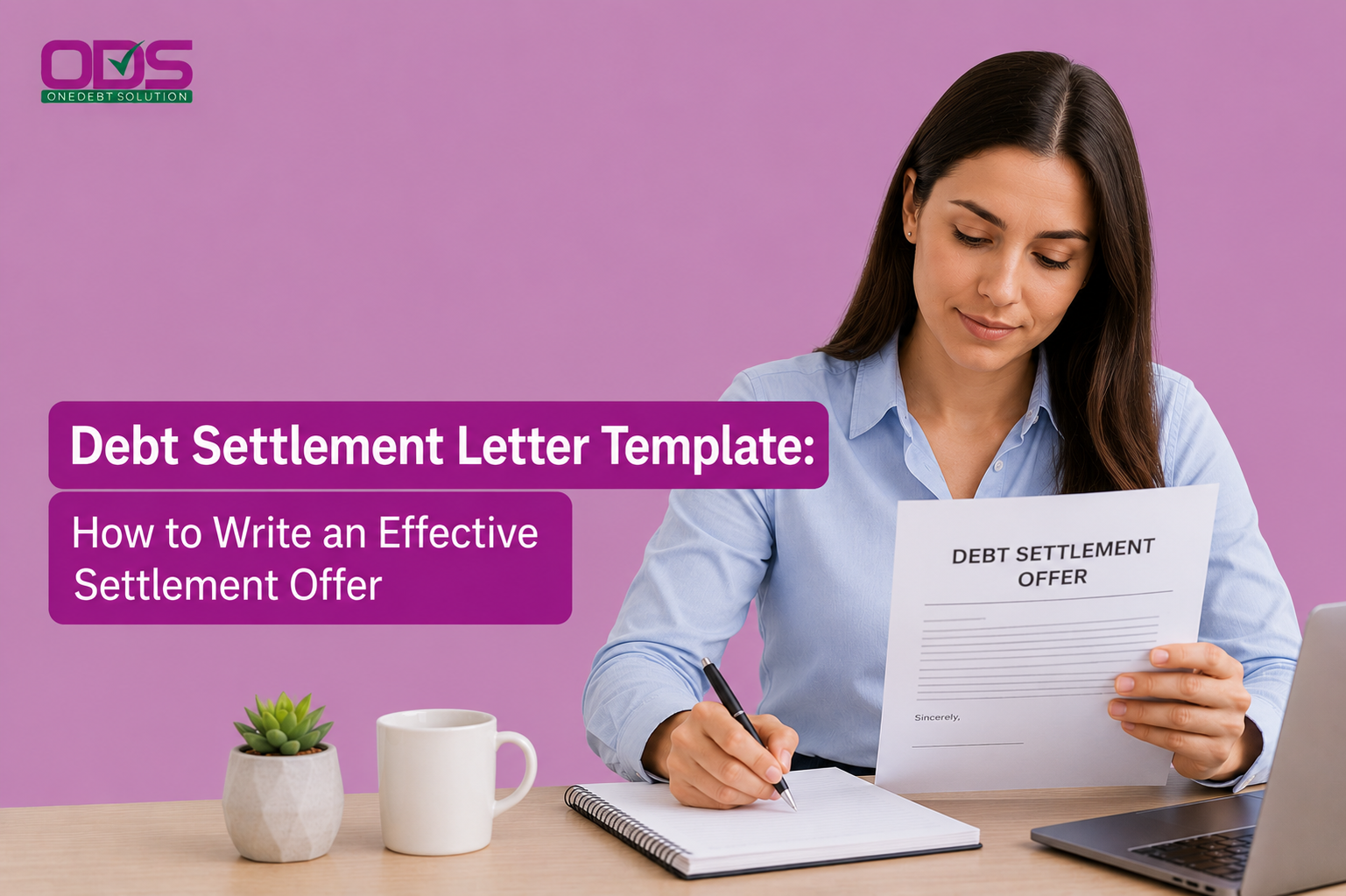 Debt Settlement Letter Template: How to Write an Effective Settlement Offer