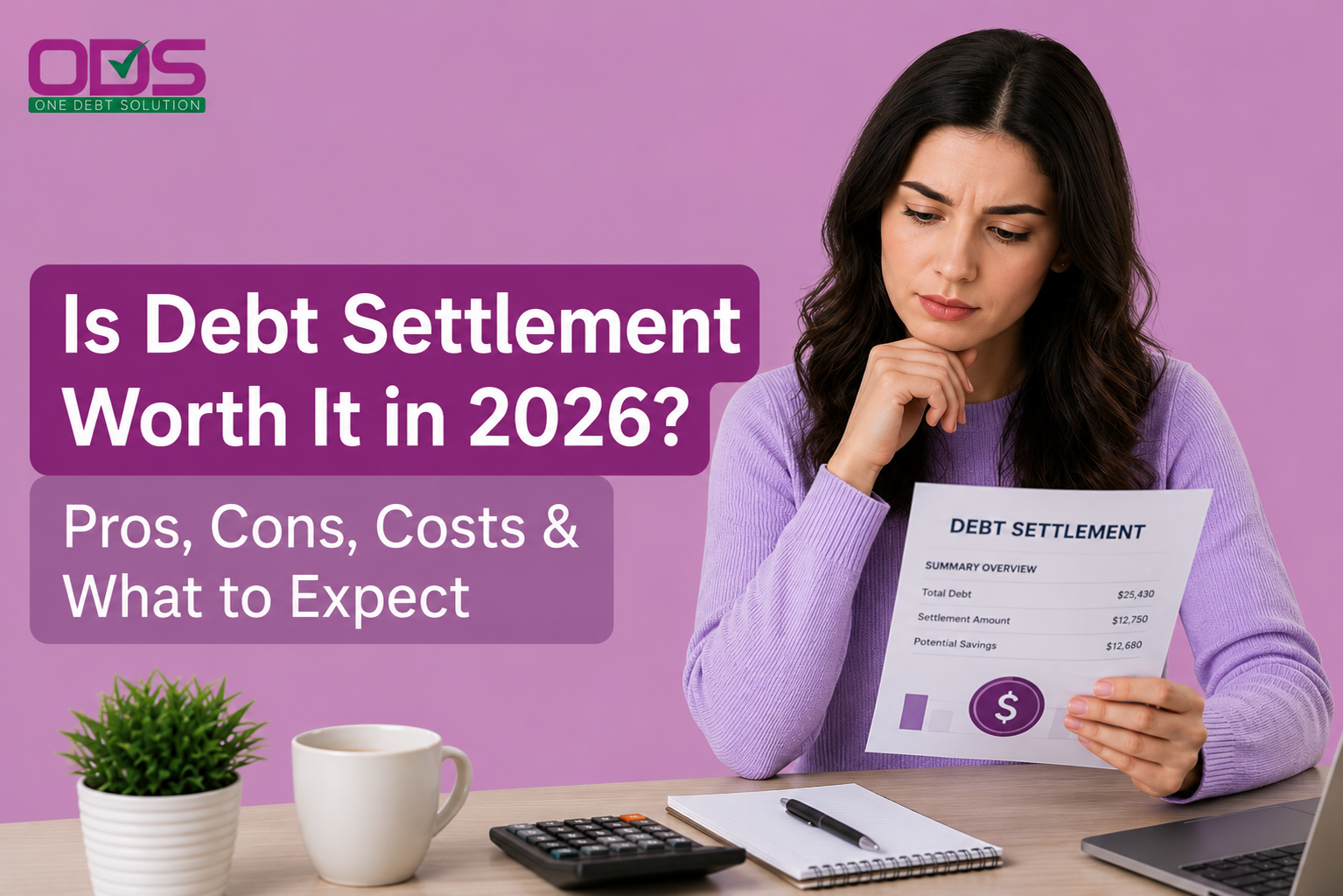 Is Debt Settlement Worth It in 2026? Pros, Cons, Costs & What to Expect