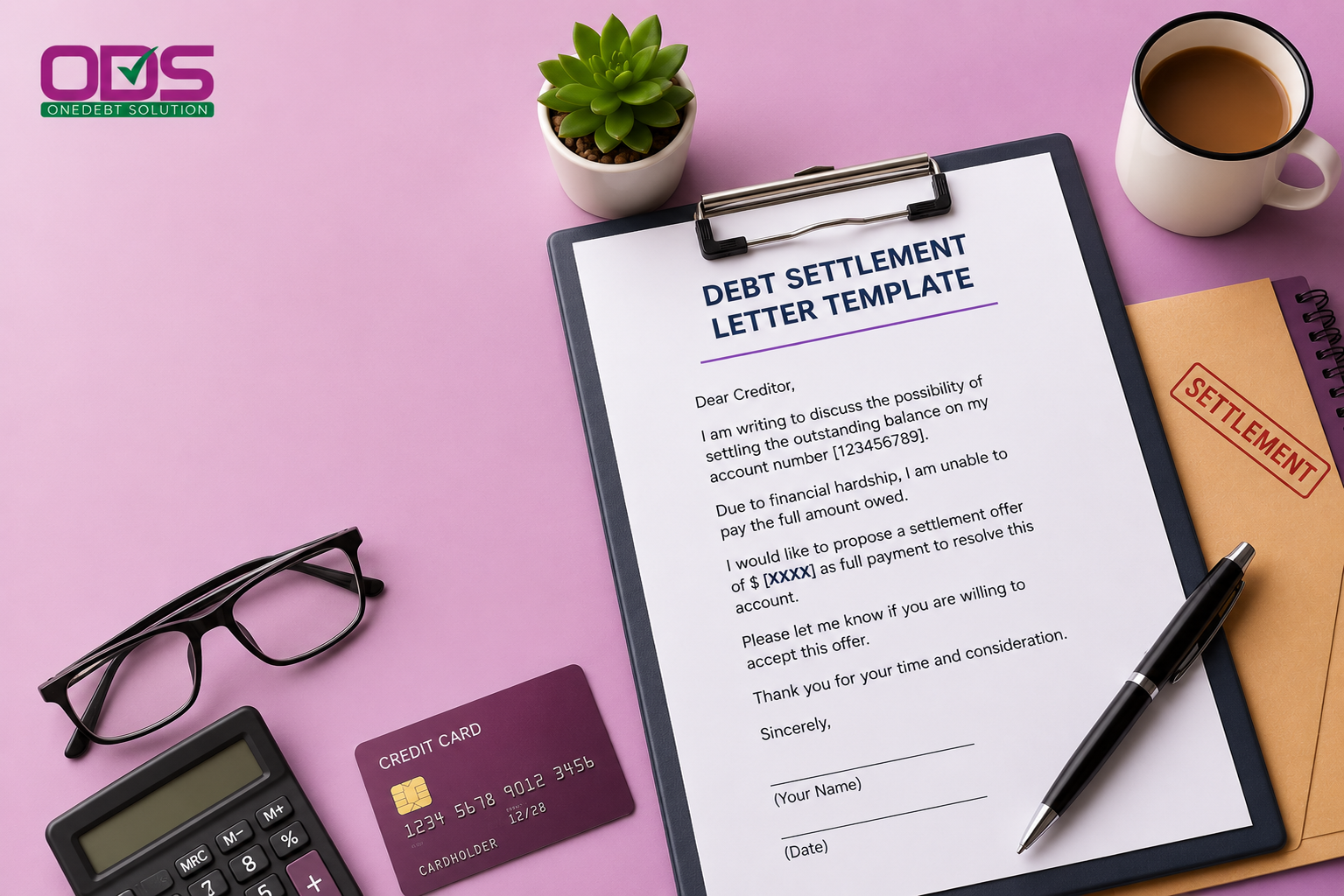 Debt Settlement Letter Template: How to Write an Effective Settlement Offer