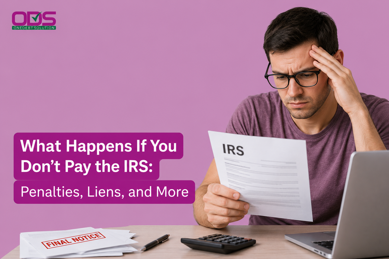 What Happens If You Don't Pay the IRS: Penalties, Liens, and More